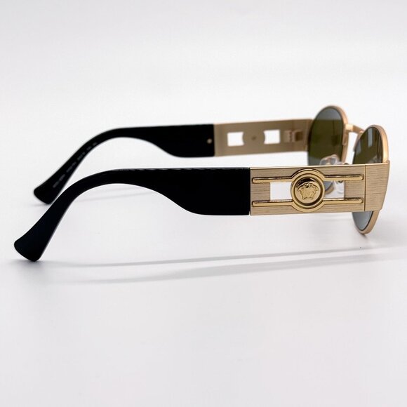 NEW VERSACE SUNGLASSES VE2264 10025A GOLD WOMEN EYEWEAR VE2264 1002/5A main image 8